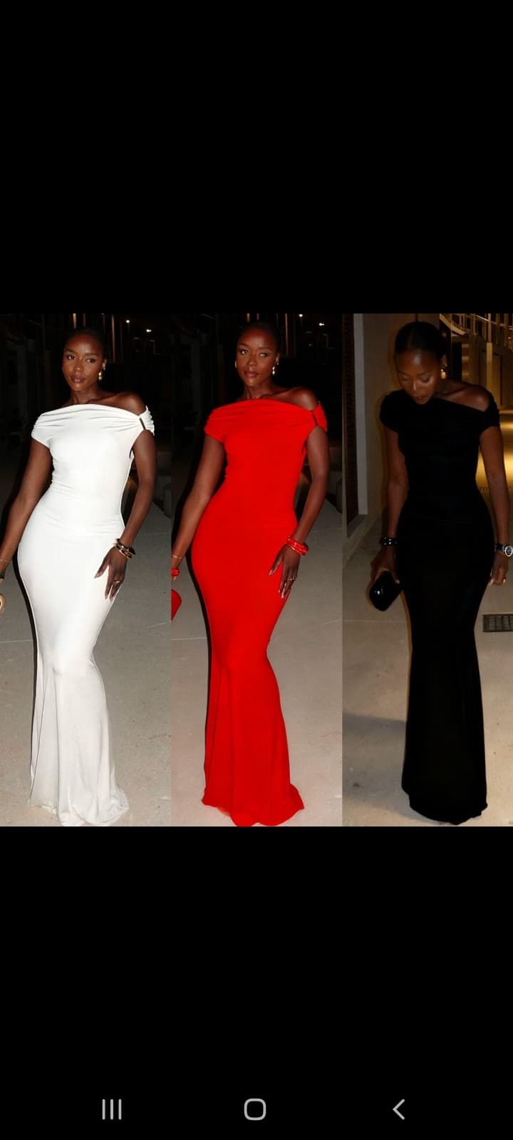 Off shoulder with a golden piece - Image 1